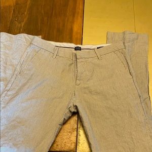 Gap Khakis, Tailored, Straight Fit, Pinstriped